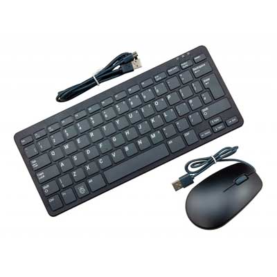 Kit Combo Teclado+Ratón Oficial Negro/Gris