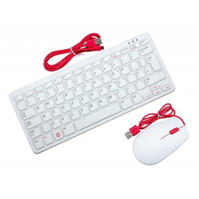 Kit Combo Teclado+Ratón Oficial Rojo/Blanco
