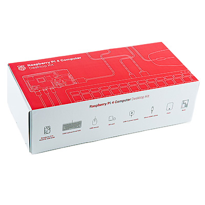 Raspberry Pi 4 Computer Desktop Kit